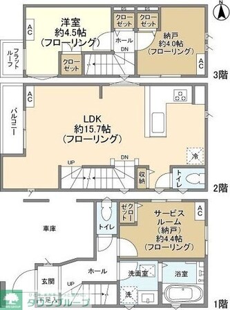 Kolet蒲田#11の物件間取画像